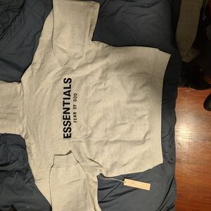 Essentials Fear of God Gray Sweatshirt